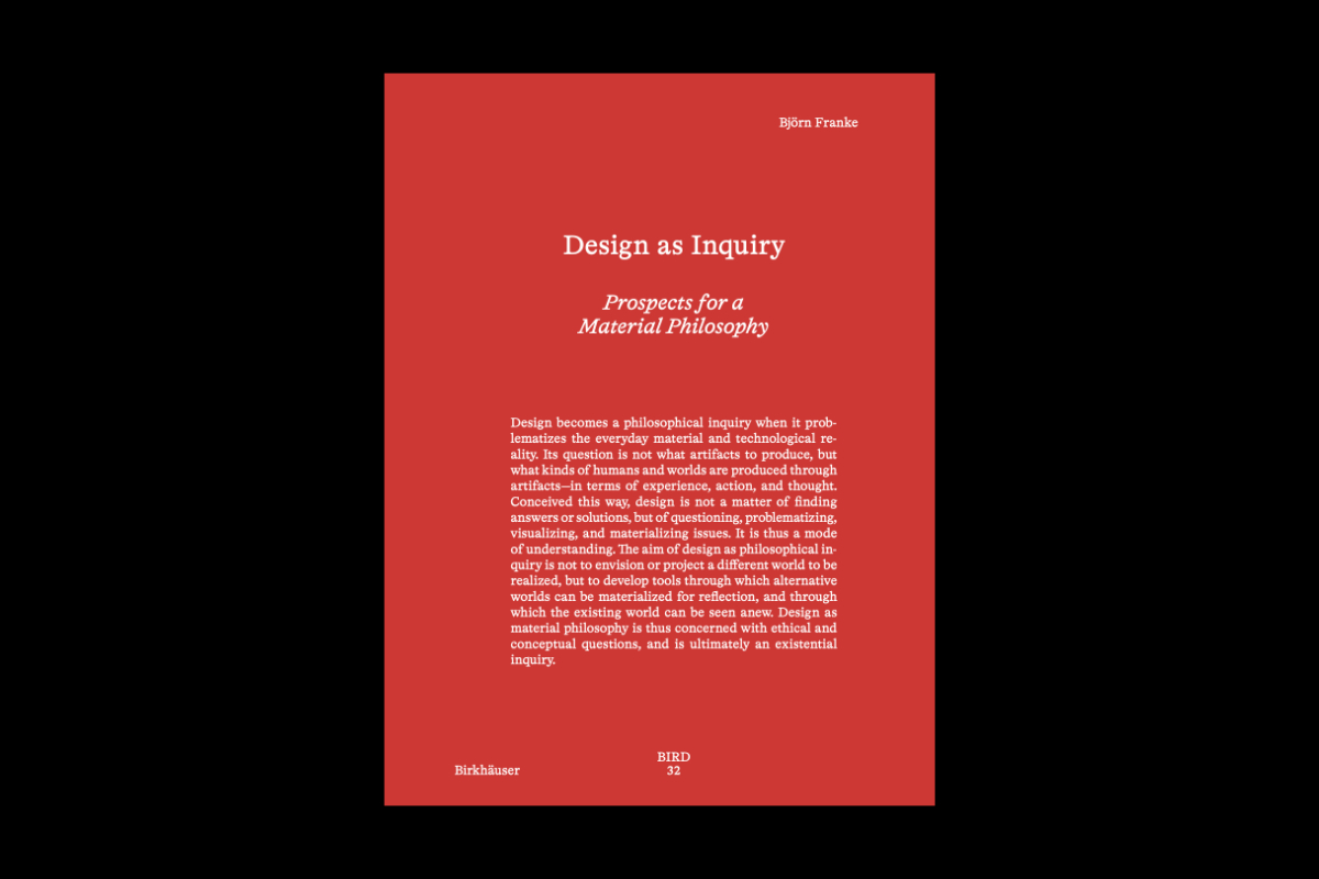 Design as Inquiry